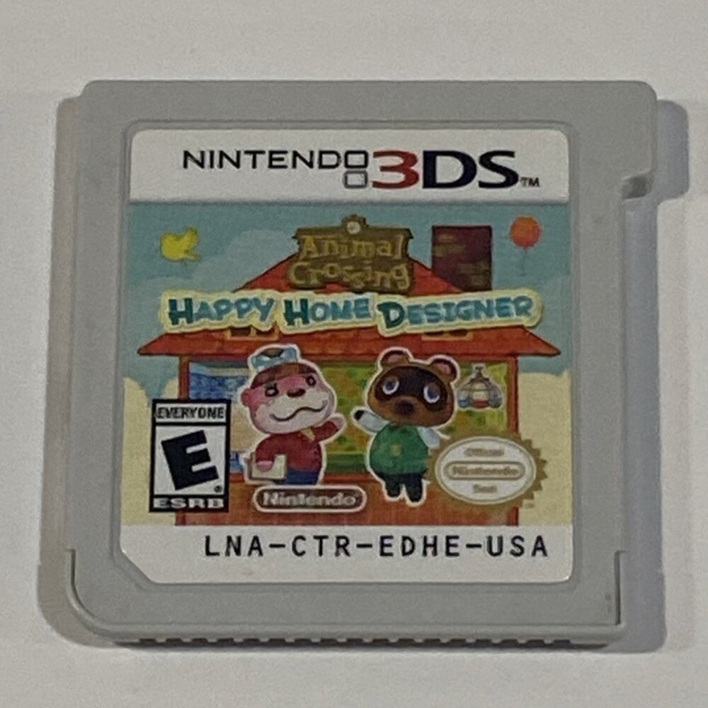 Animal Crossing: Happy Home Designer Nintendo 3DS Game Cartridge